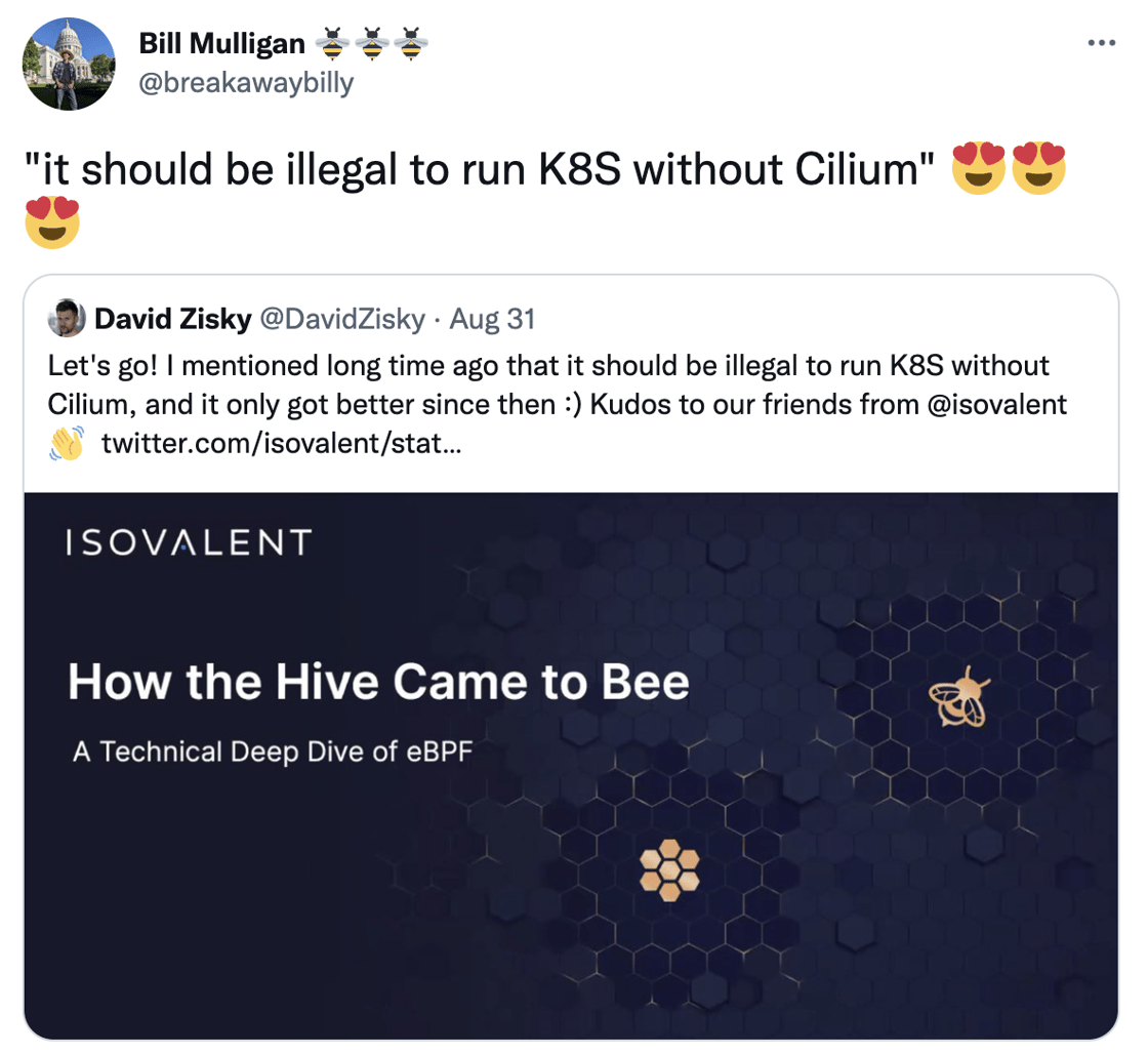 Let's go! I mentioned long time ago that it should be illegal to run K8S without Cilium, and it only got better since then :) Kudos to our friends from  @isovalent  👋
